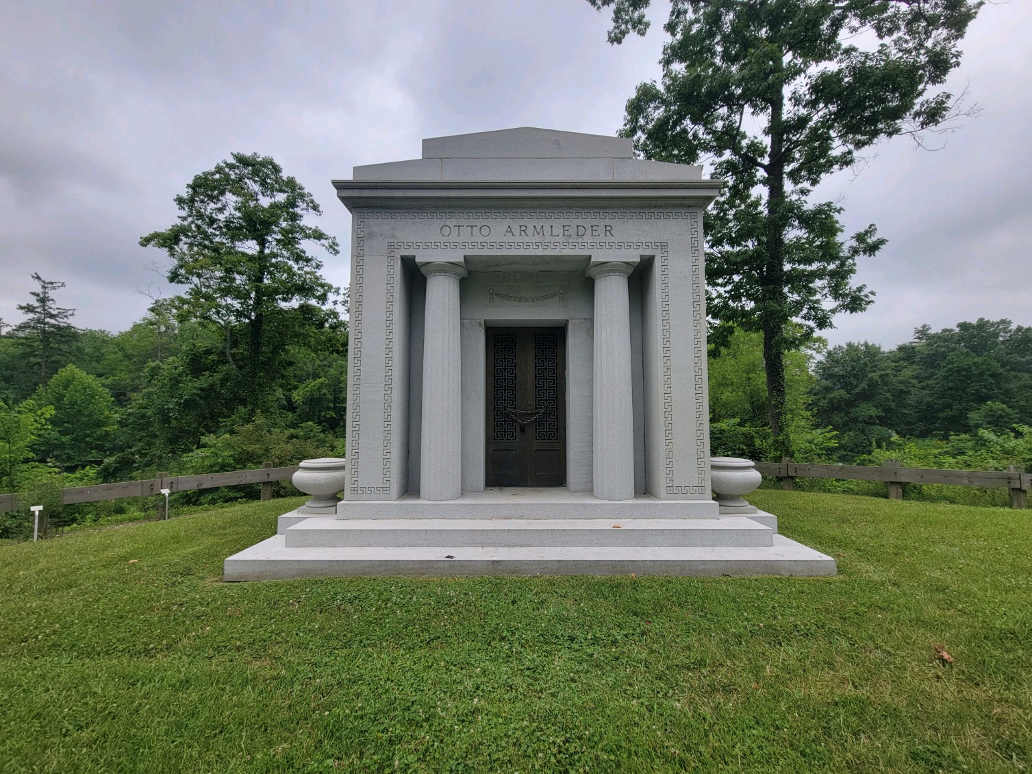 Otto Armleder Masoleum in Spring Grove Cemetery
